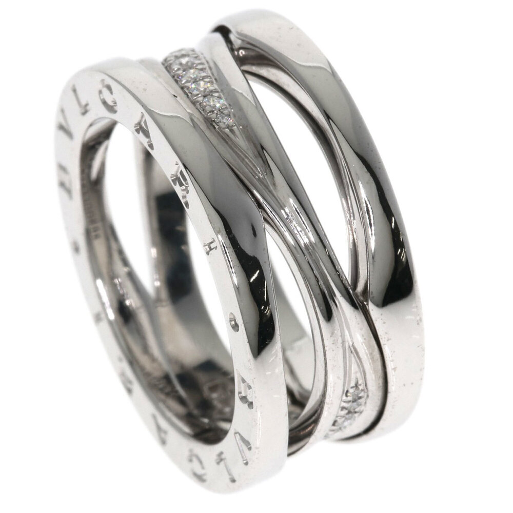 Bulgari B-zero1 Legend Diamond Ring #51, 18K White Gold, Women's BVLGARI - Picture 7 of 11